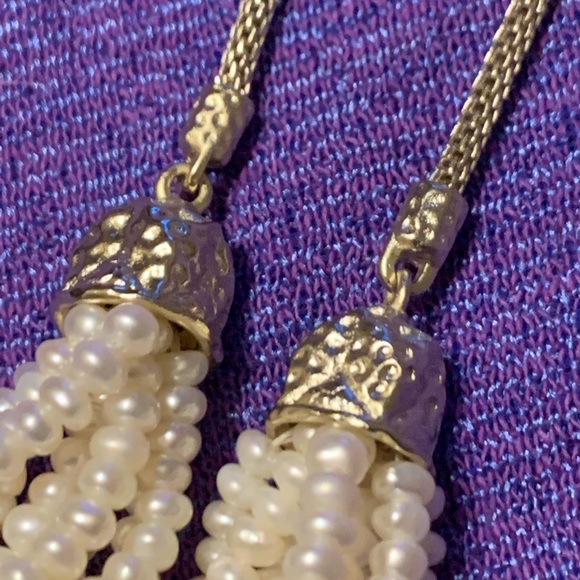 SOLD***Kendra scott Annora pearl lariat tassel necklace - Picture 4 of 13